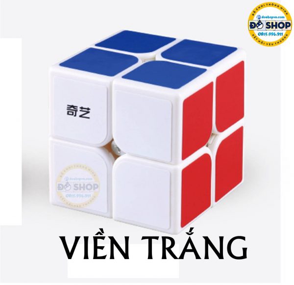 Rubik 2x2 viền trắng