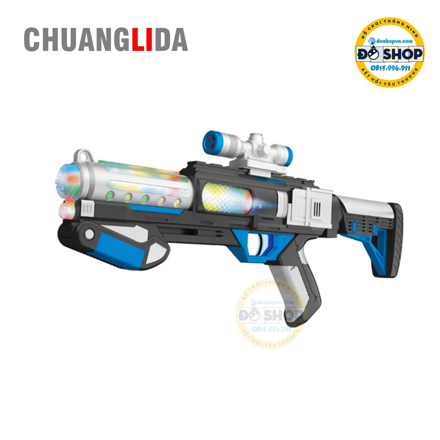 Đồ chơi súng phát sáng ChuangLiDa SS06 có thiết kế rất đẹp và xịn